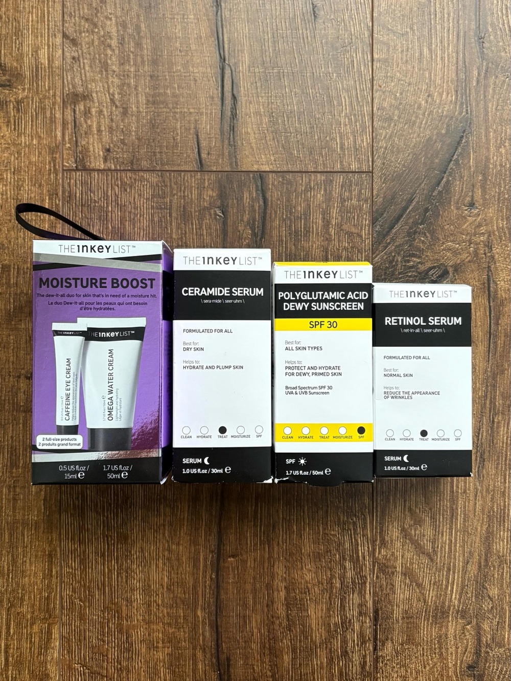 The Inkey List Skincare Set